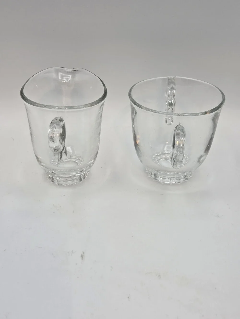 Heisey Lariat Footed Cream and Open Sugar Set